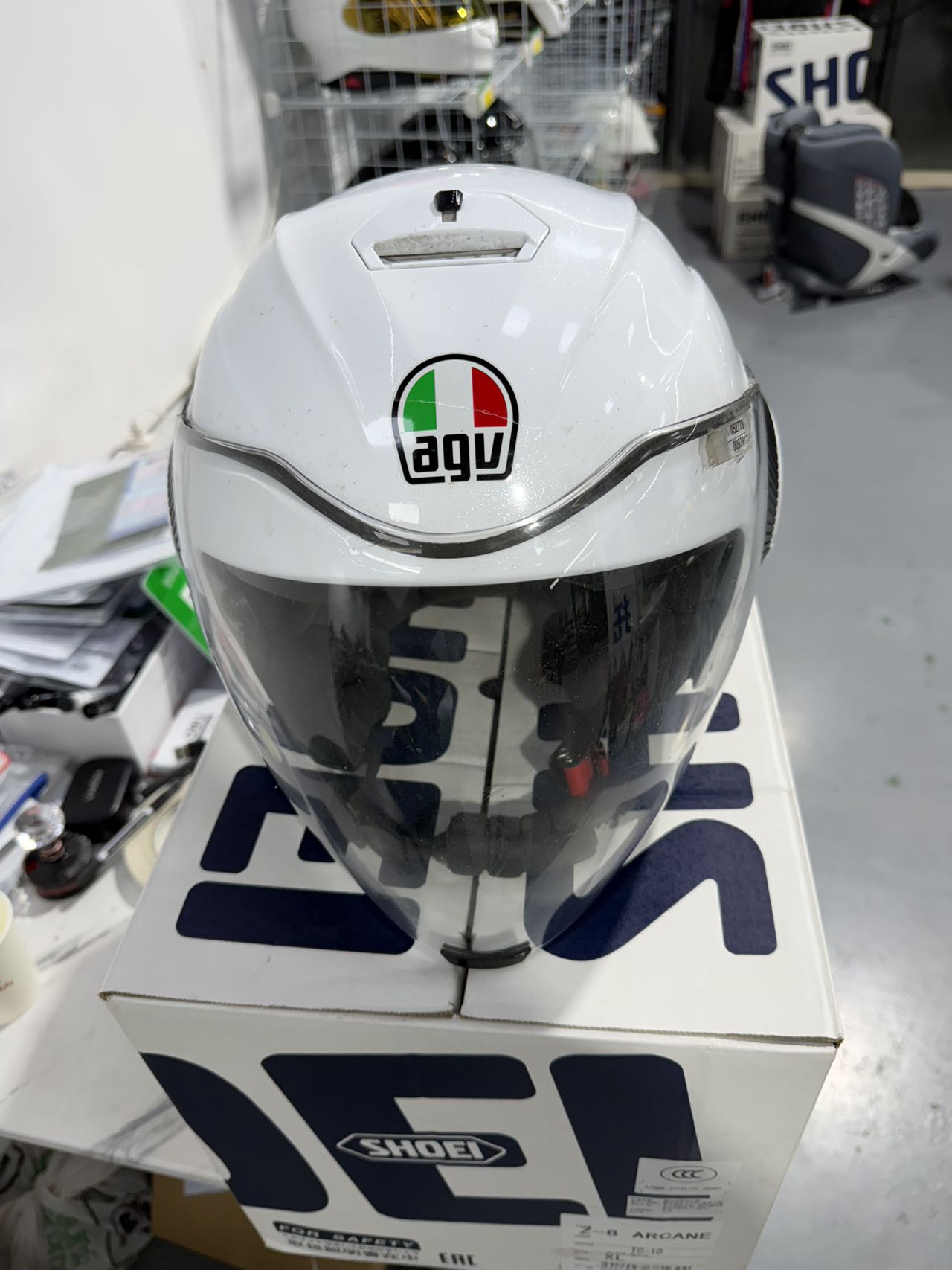 agv ORBYT 3/4盔
